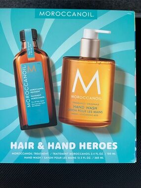 Moroccanoil Hair & Hand Heroes Set - Turquoise & Amber